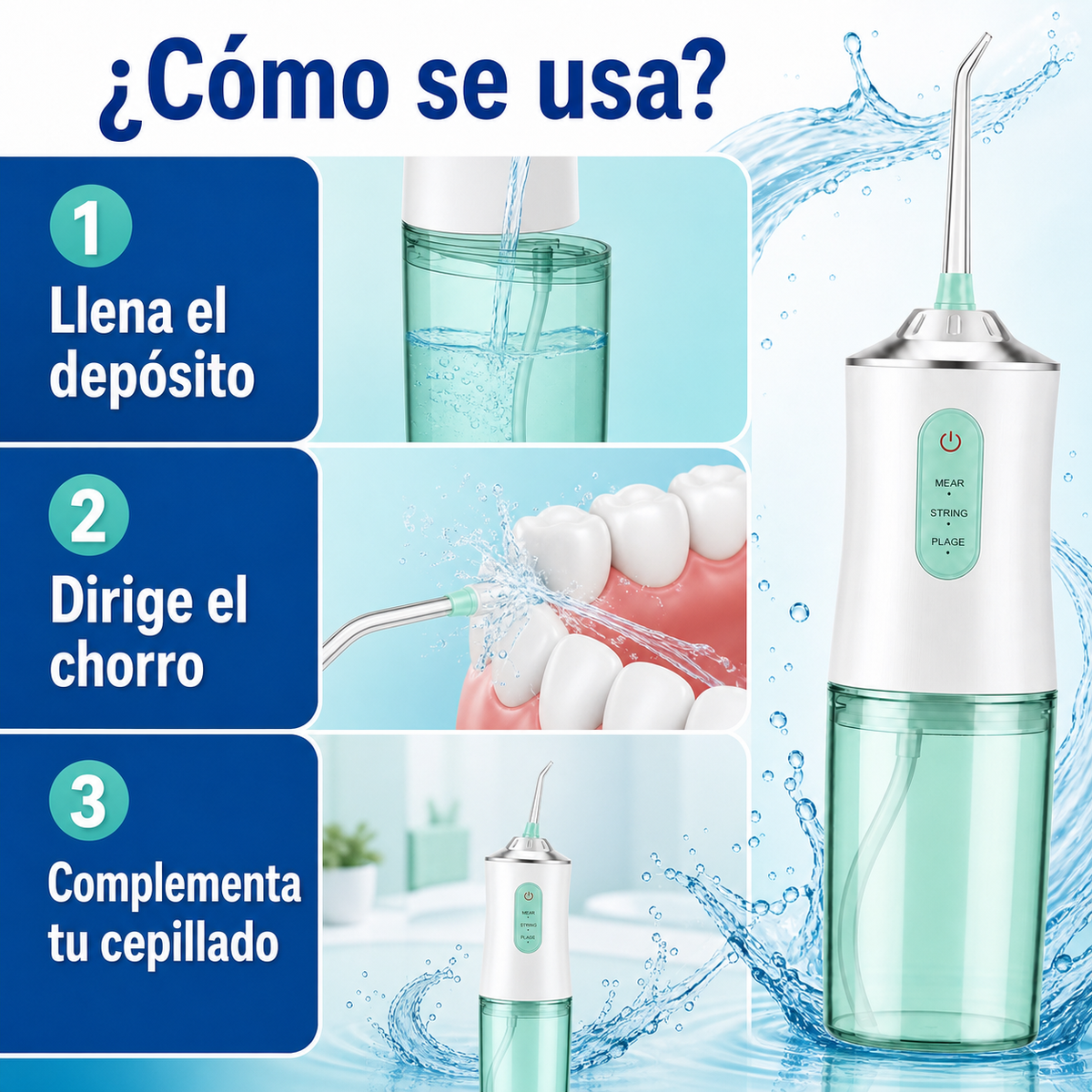 Irrigador Oral Portátil