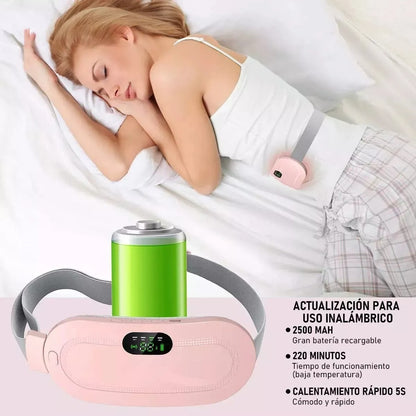🌸 Cinturón Térmico con Masaje