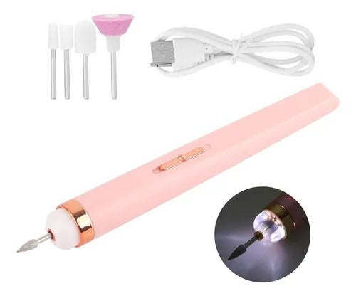 💅 Pulidor Eléctrico de Uñas Recargable